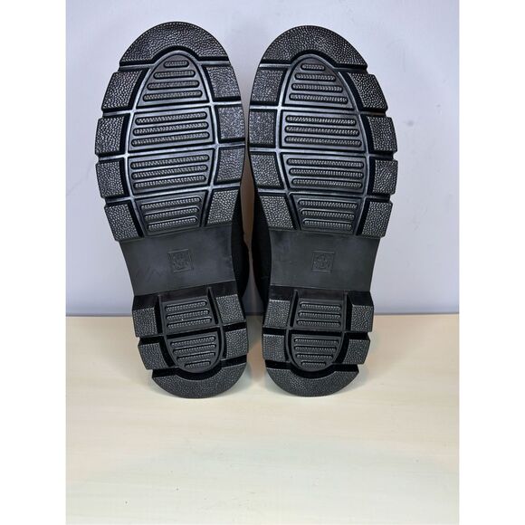 Dr. Martens Women's Combs Tech Poly Moto Boots Black Size 11 - Picture 8 of 8